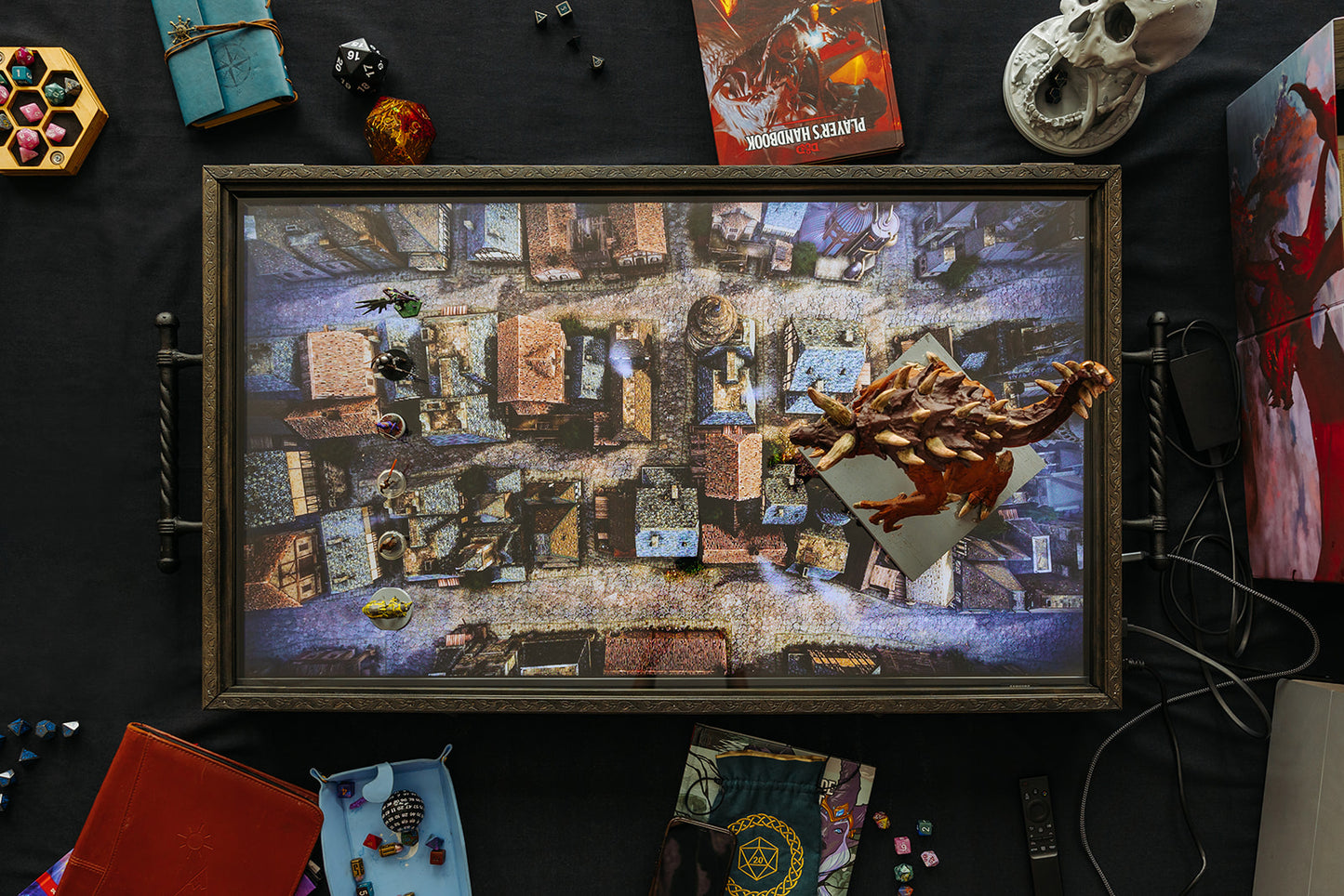 Made to Order: Portable RPG Digital Table Top (TV Included) and Cooling System