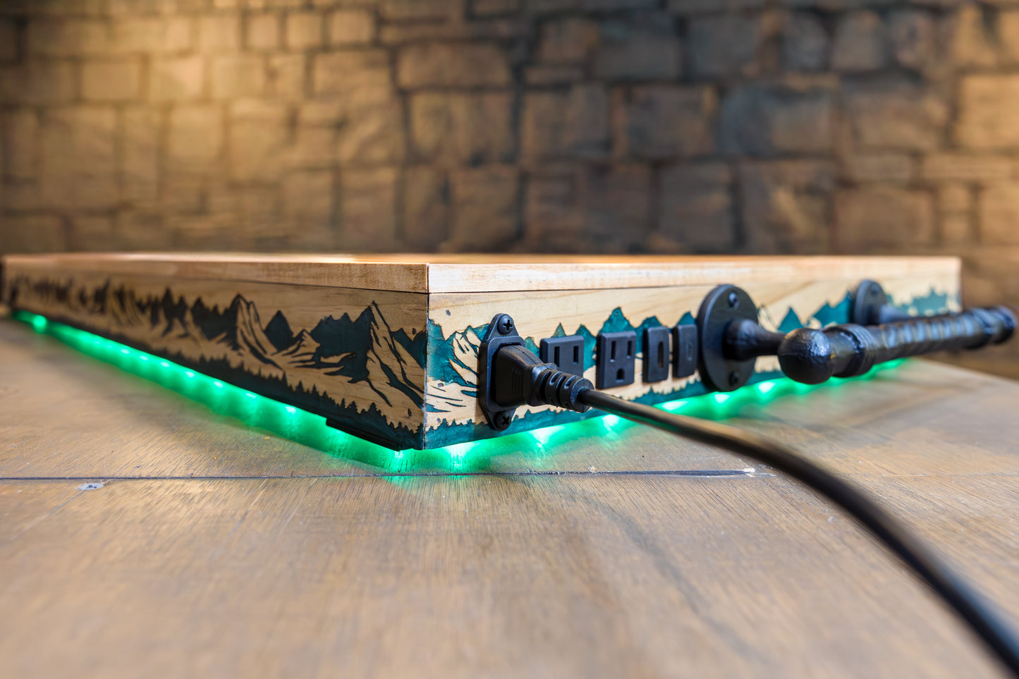 Slim Wall Mounted Version (Floating Shelf Included)