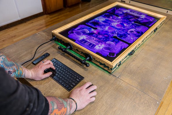Made to Order: Portable RPG Digital Table Top (TV Included) and Cooling System - Wall Mounted