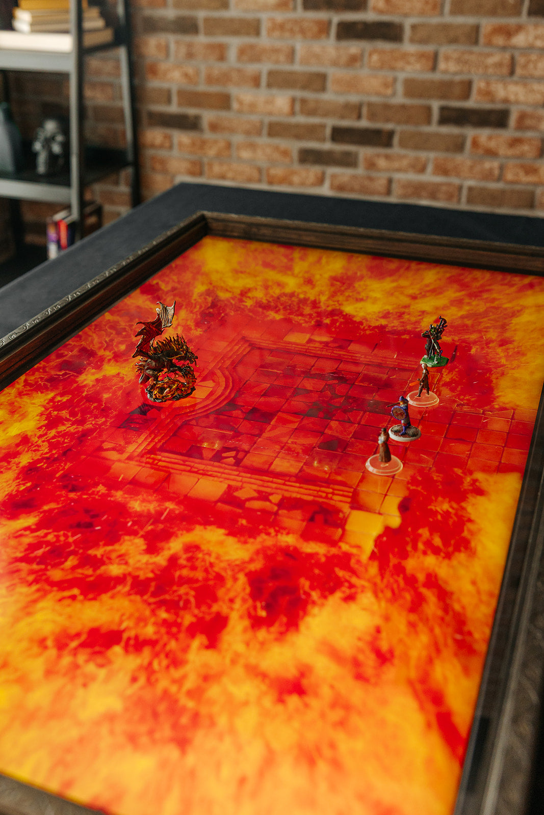 Tabletop Table Rpg Made to Order: Portable RPG Digital Table Top (TV Included) and Coolin ...