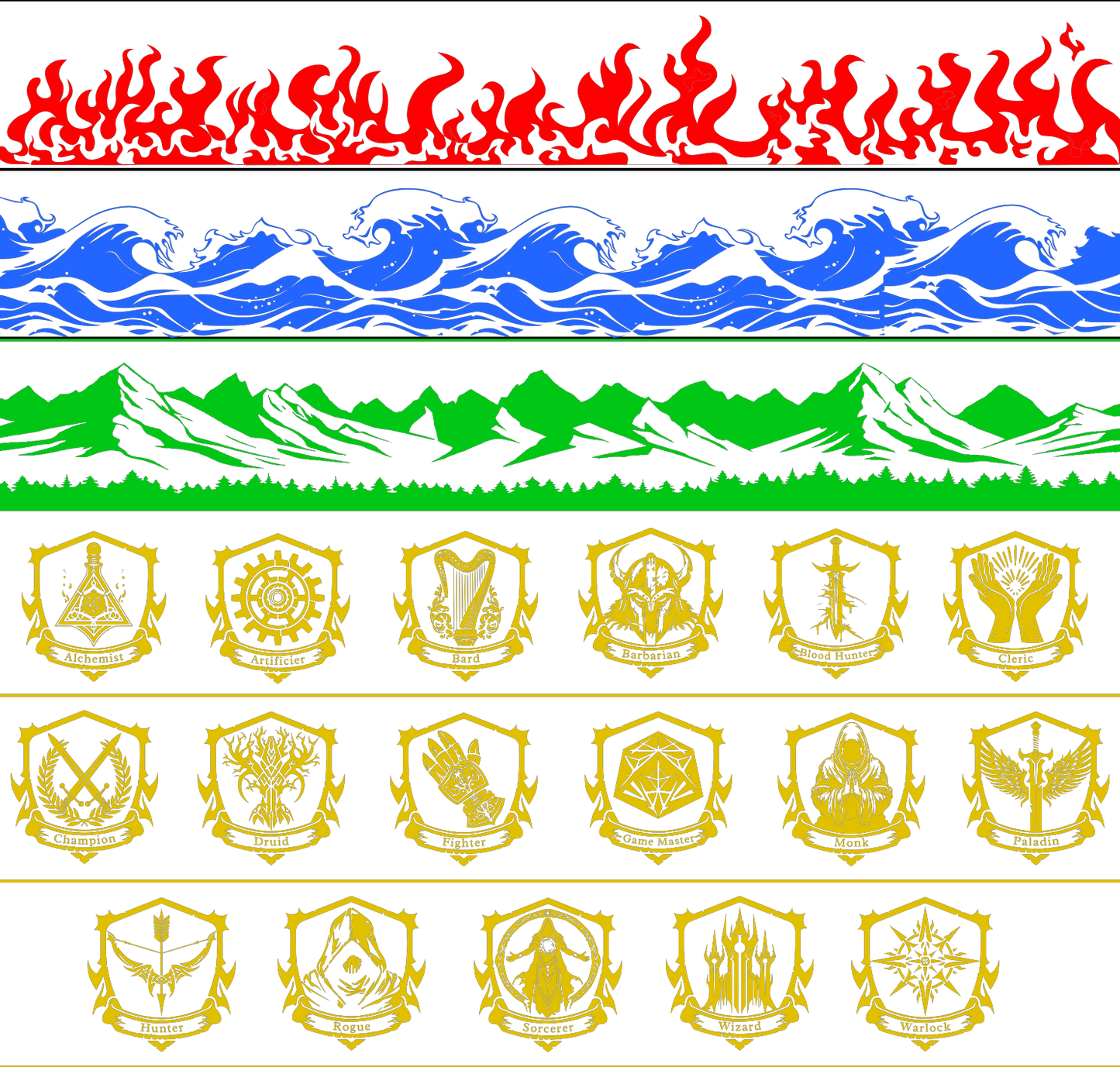 All Around Engraving Options