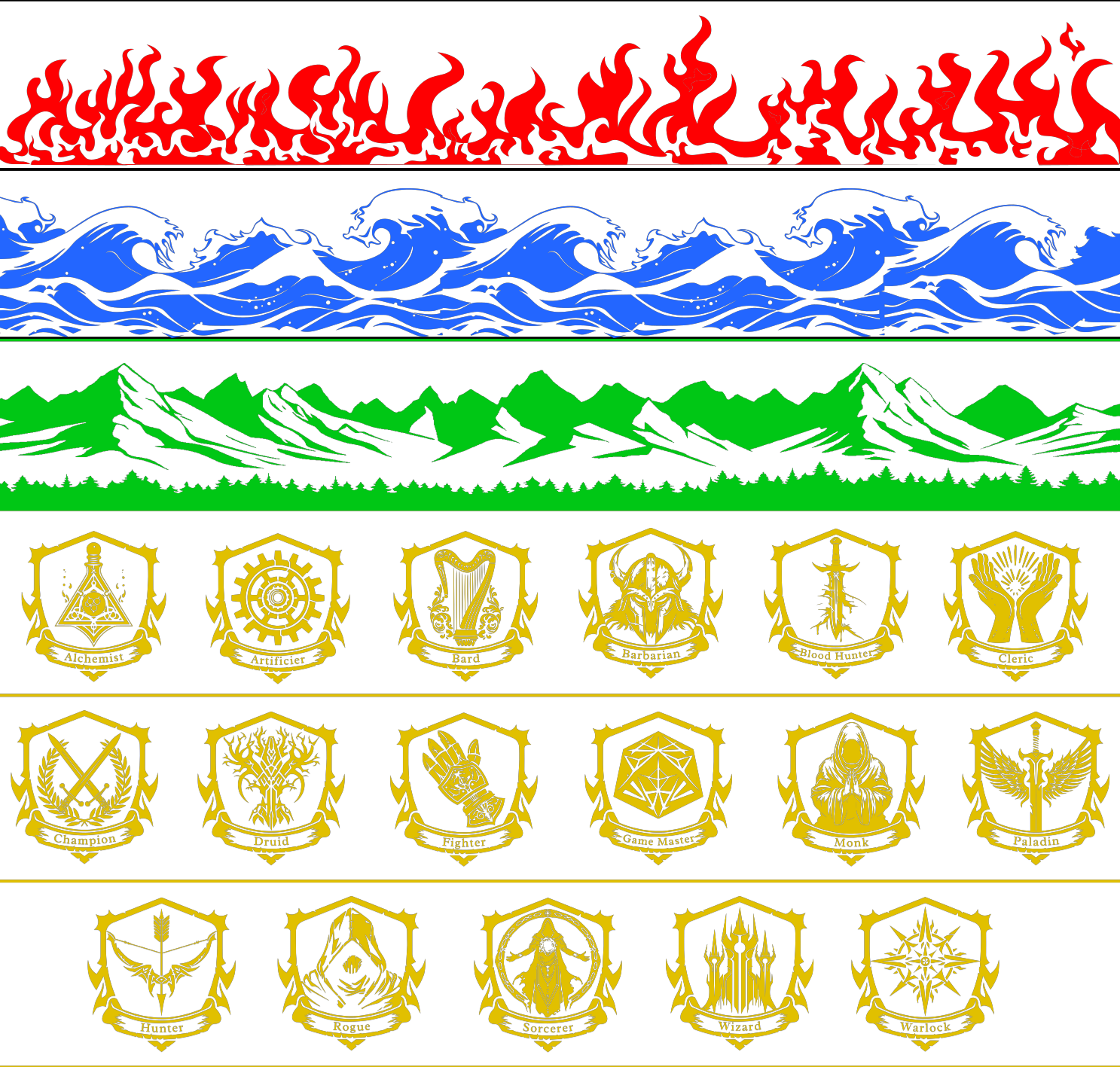 All Around Engraving Options